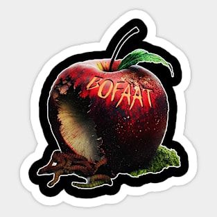 BoFaat Rotten Apple Sticker